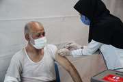 تزریق اولین دز واکسن کووپارس رازی درشبکه بهداشت و درمان اسلامشهر